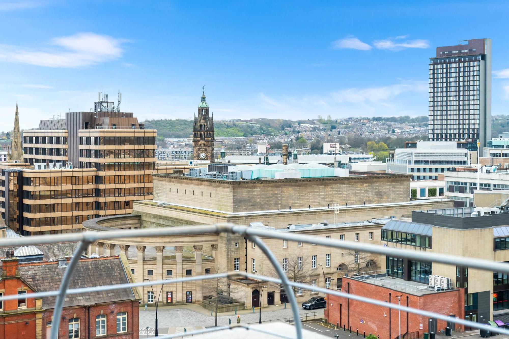 Central Flat Pool Table Balcony Sheffield Exterior foto